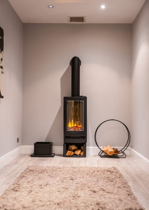British Fires New Forest Bramshaw, Electric Freestanding Fireplace