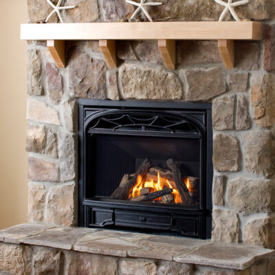 Valor Horizon with Traditional Cast Front, Gas, Zero Clearance Fireplace