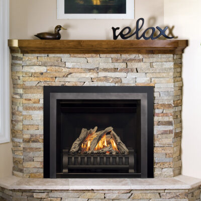 Valor Horizon with Clearview Front, Gas, Zero Clearance Fireplace