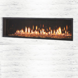 Heat & Glo Mezzo 60, Gas, Zero Clearance Fireplace